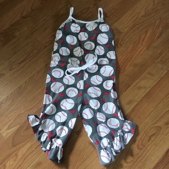 Other - Baseball Jumpsuit